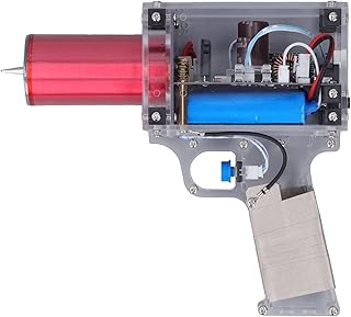 Tesla Coil Module Handheld Portable Arc Coil Kit Lightnings Generator DIY Mini Tesla Coil Module Plasma Electronics Kit for Science Experiment Toys