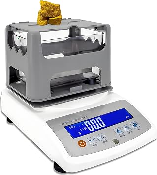 Gold Purity Tester Jewelry Tools, Gold Purity Content Detector Gold K Value Tester Gold and Silver Density Meter, Precious Metals Testing Machine Precious Metal Analyzer,MDJ-1200A