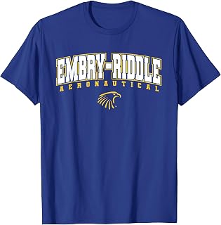 Embry-Riddle ERAU Eagles Arch Logo T-Shirt