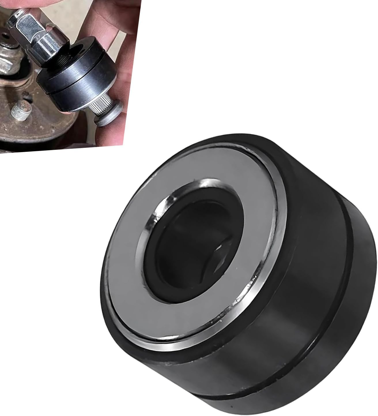 1 PC Car Wheel Stud Installer, 22800 Wheel Stud Installer Tool, Carbon Steel Lug Tire Studs Puller Tool, Universal for Most Cars, SUVs, Light-duty Trucks (Black)