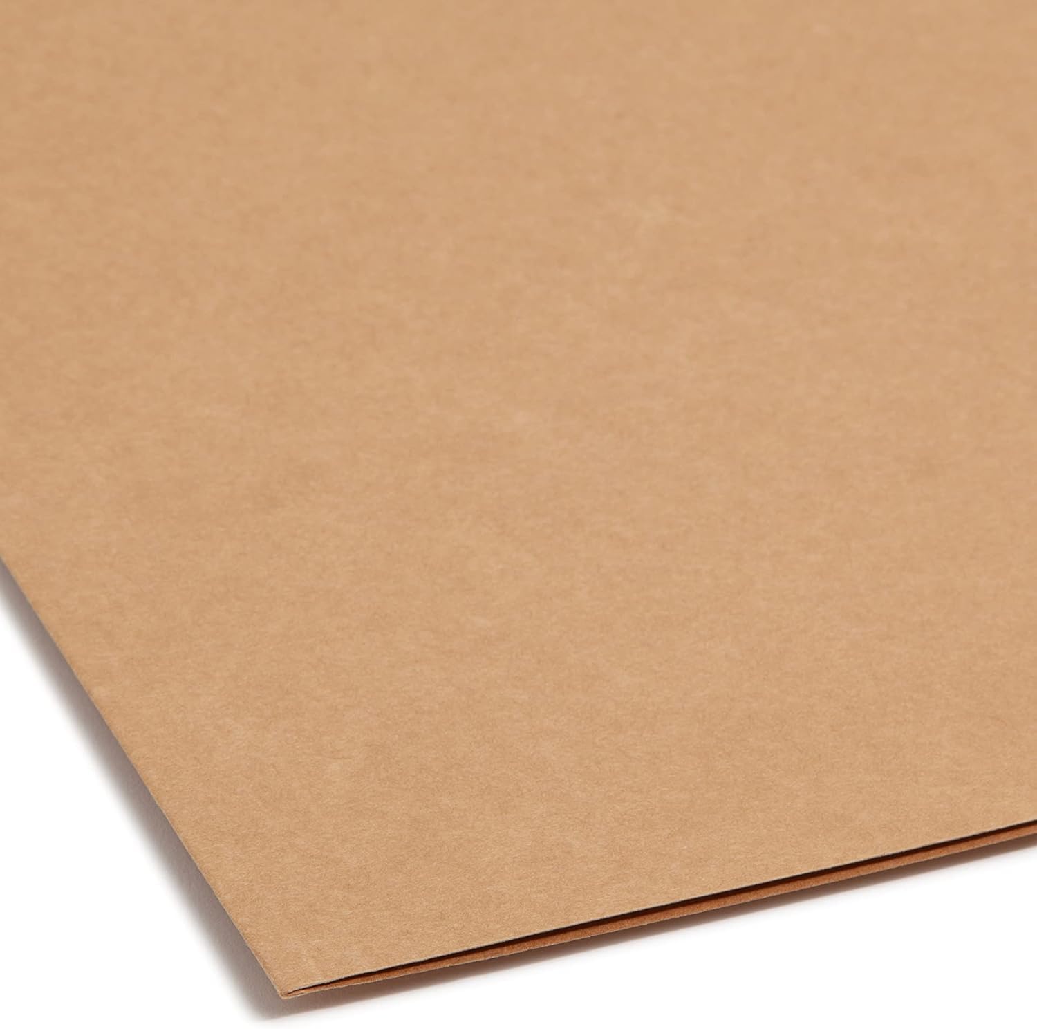 Smead 19834 Schnellhefter, 1 Verschluss, verstärkte 1/3-Schnittlasche, legale Größe, Kraftpapier, 50 Stück pro Box