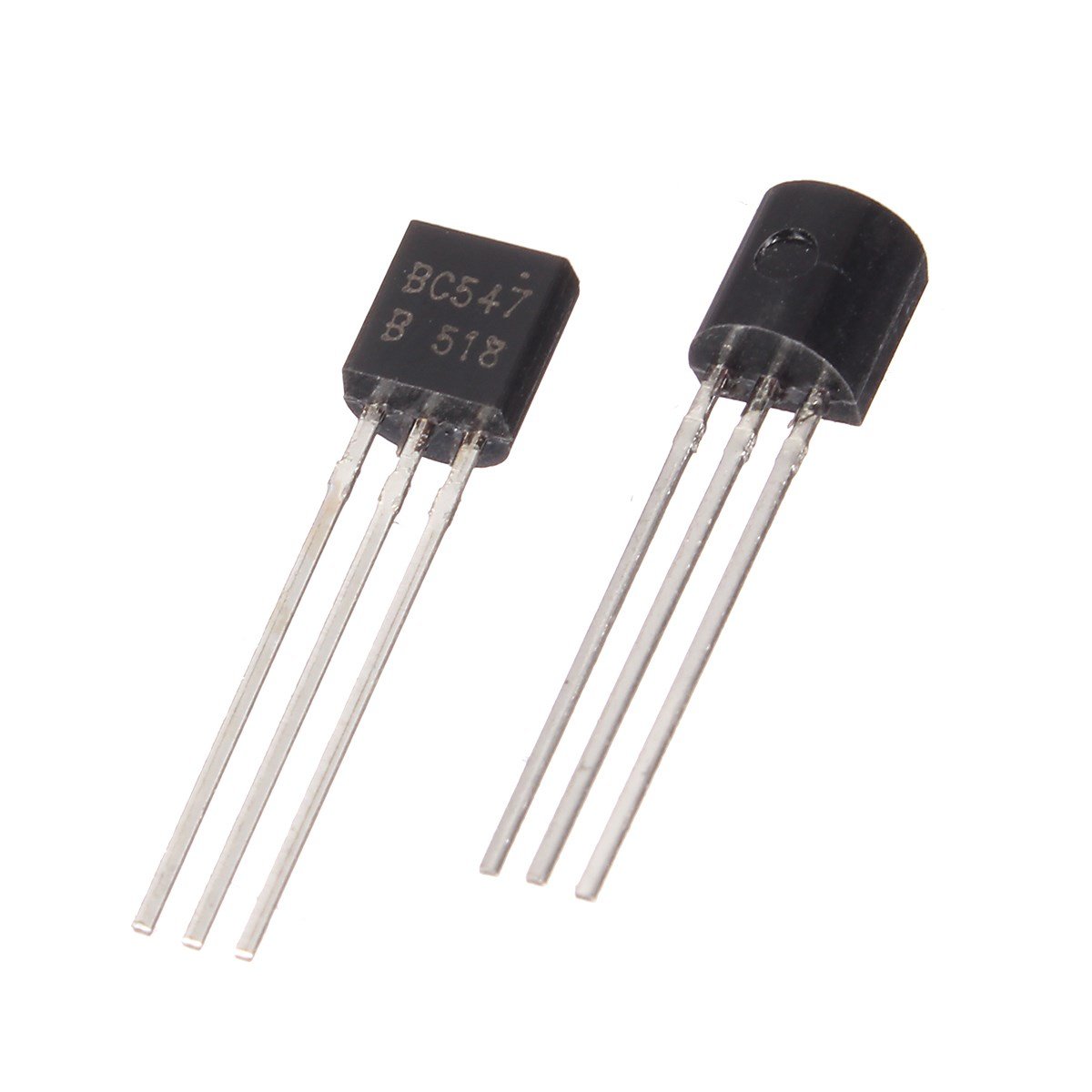 10X BC547B BC547 NPN TRANSISTOR 500MW 100MA (0,1A) 50VCBO 45VCEO 6VEBO TO-92