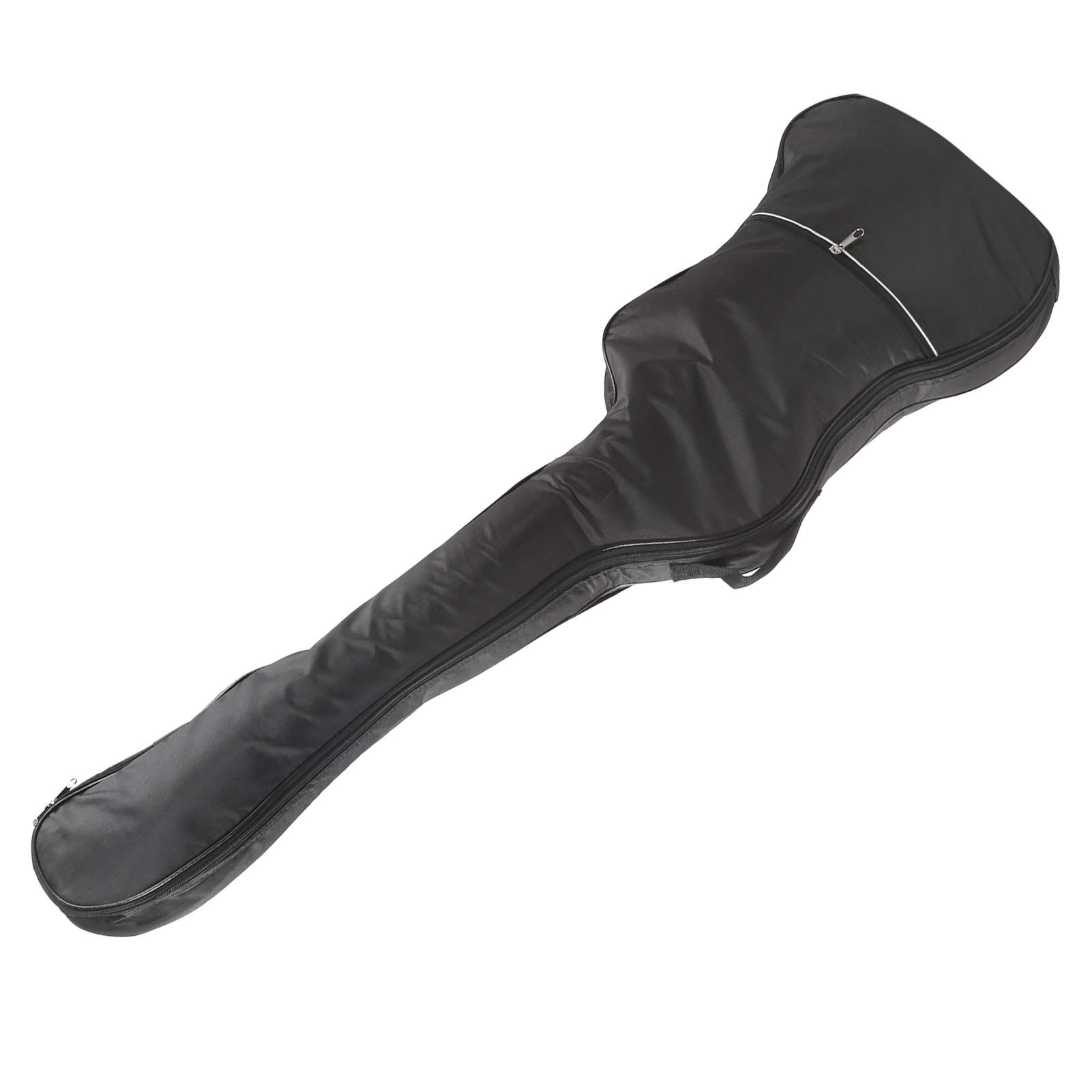 TANIQIACA Electric Bass Guitar Gig Bag 47in Thickened, Waterproof, with Dual Adjustable Shoulder Straps, Black