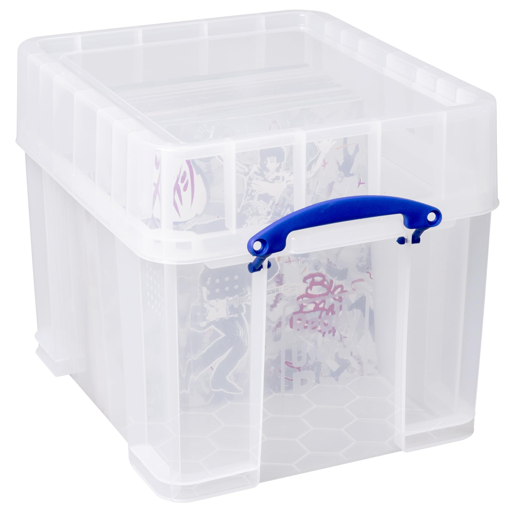 Really Useful Box 35 liter, transparant, pak van 3 dozen