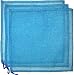 3 pcs/set 11"×11" Home Spa Exfoliating Nylon Bath Cloth/Towel - Magic Shower Washcloth For Body - Shower Scrubber - Remove Dead Skin - Great for Skin Care in the Bath