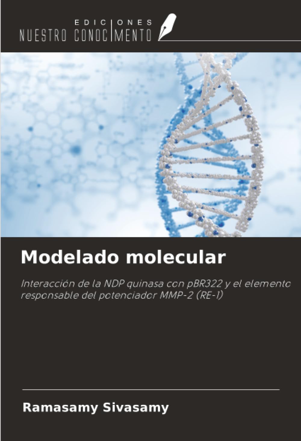 Modelado molecular: Interacción de la NDP quinasa con pBR322 y el elemento responsable del potenciador MMP-2 (RE-1)