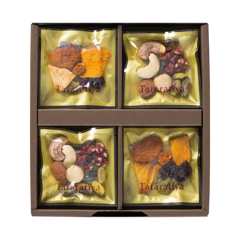 Tatarachiya Dried Fruit & Nuts Gift, Blissful Hitai, 8 Bags