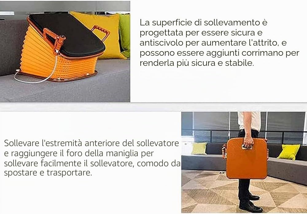 Cuscino elettrico di sollevamento per sedile, aiuta ad alzarsi e sedersi lentamente, portatile e sicuro, aiuto per la mobilità di malattie muscolari, ginocchia, anziani deboli, malessere, disabili