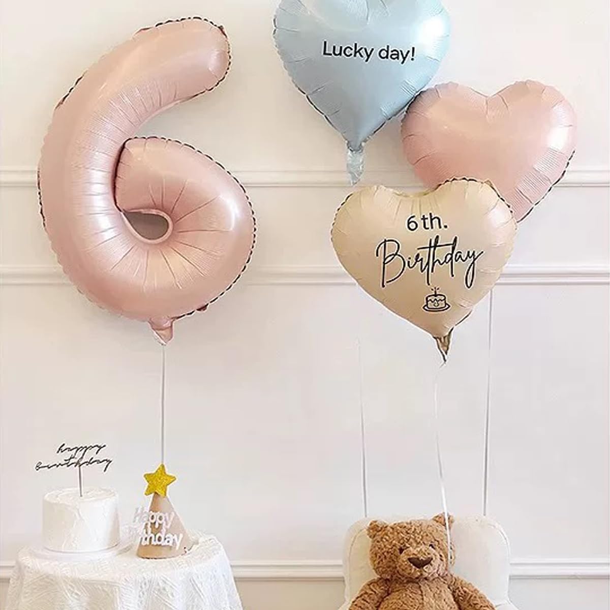 Red 0 balloon 40 Inch Giant Helium Foil Number 0 to 9 Red Balloon Birthday Wedding Party Digital Decorations (Number 0) — view 379