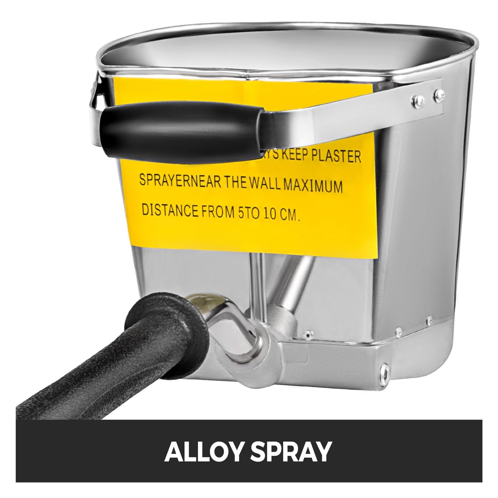 Spritzpistole, Zementmörtel-Sprühgerät, 4-Strahl-Gipst-Trichter-Pistole, Render-Sprühgerät, Trichter-Eimer, Gipspistole for Wände, Decken, Farbe Für Heimwerker-Anfänger