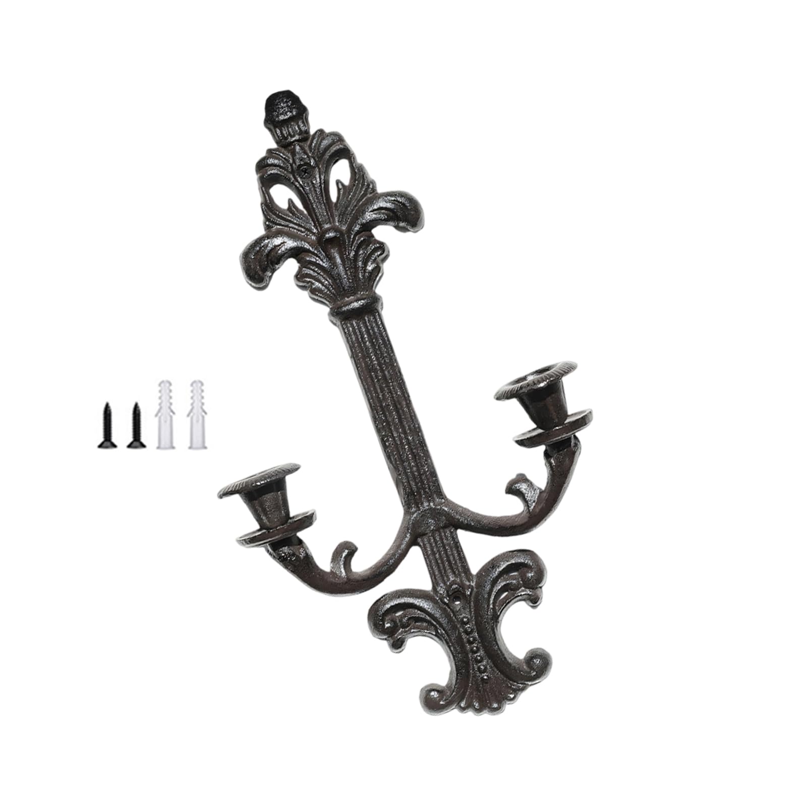 ZEPFJHE Metal Iron Wall Sconces Sconce Holders Mounted Decorative Holder for Living Room Home Decorations Sconce Holders