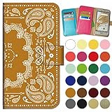 ガールズネオ Galaxy S10+ docomo SC-04L SC-05L/au SCV42 ケース 手帳 (ペイズリー柄) SC-04L-PD-MUR-YSZ-0401