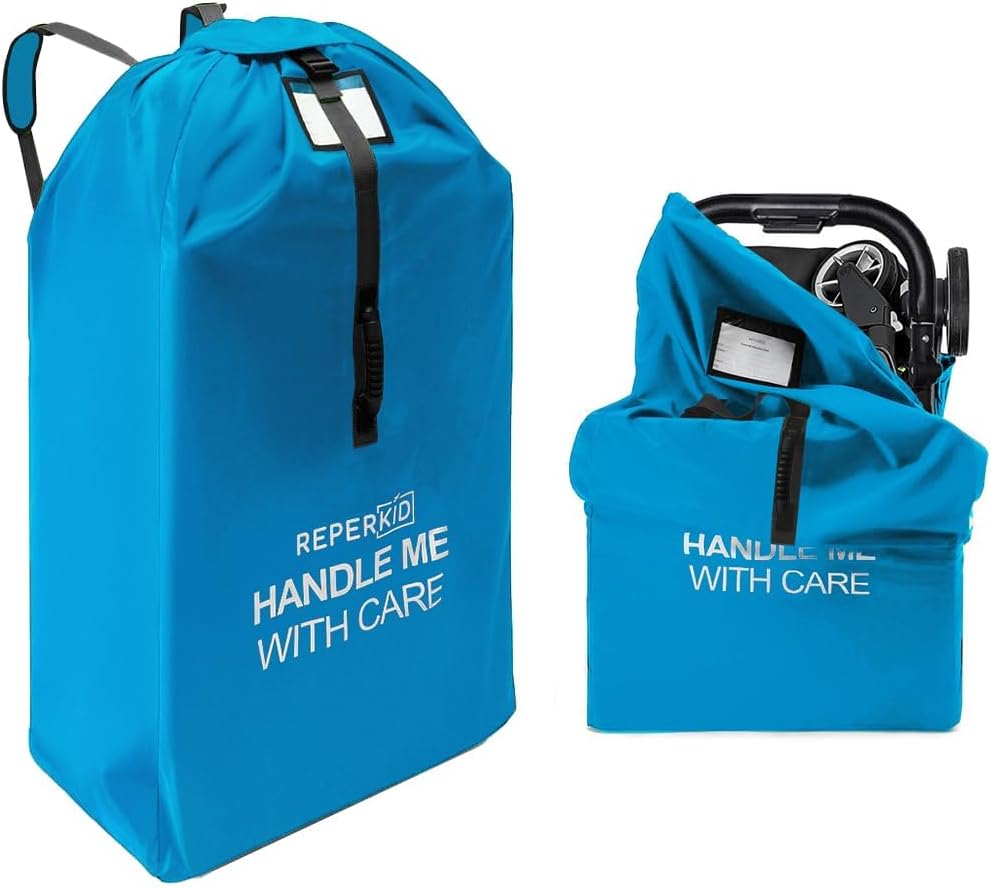 Stroller Travel Bag for Airplane Gate Check Bag - Large Standard or Double Stroller Gate Check in