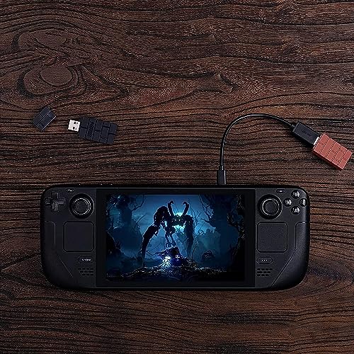 Image of 8Bitdo Wireless USB Adapter 2 for Switch /Switch OLED, Windows, Mac & Raspberry Pi Compatible with Xbox Series X & S Controller, Xbox One Bluetooth Controller, Switch Pro and PS5 Controller (Black)