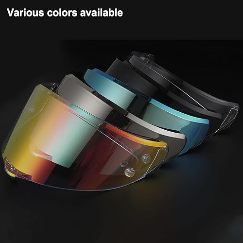 Miniatura 5 de MIRNVRFL AGV - Visera para casco de pistaCorsa GP RR resistente a los arañazos, protector de repuesto para AGV PistaCorsa GP RR motocicleta escudo