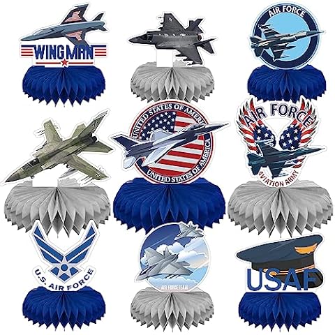 Plane Honeycomb Centerpieces Cover