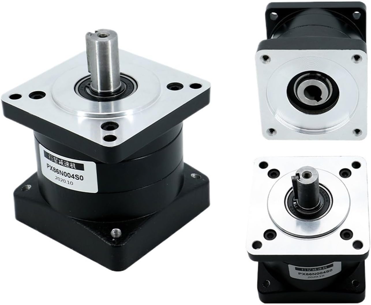 BR PX86 Planetary Reducer Ratio 3/4/5/6/10/13/16/20/24/30/36/64/216 Low Noise for NemaStepping Servo Motor(Ratio 13)