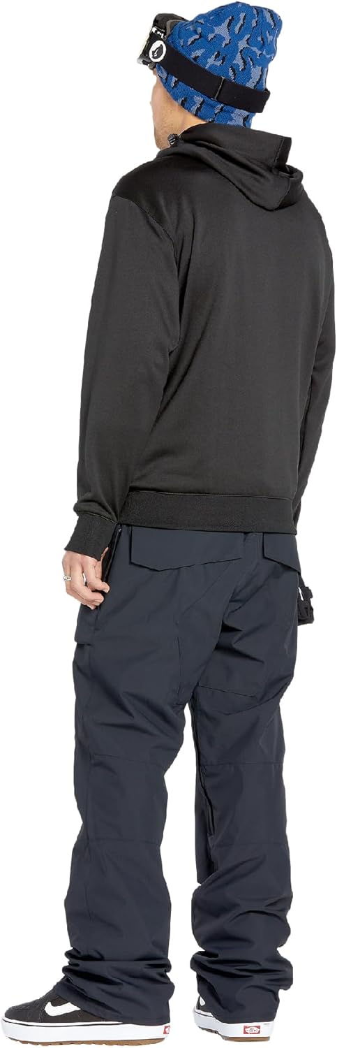 Volcom Men's Hydro Fleece Riding Hoodie – Water-repellent Sweatshirt With Storm Hood & Thumbholes - Image 5