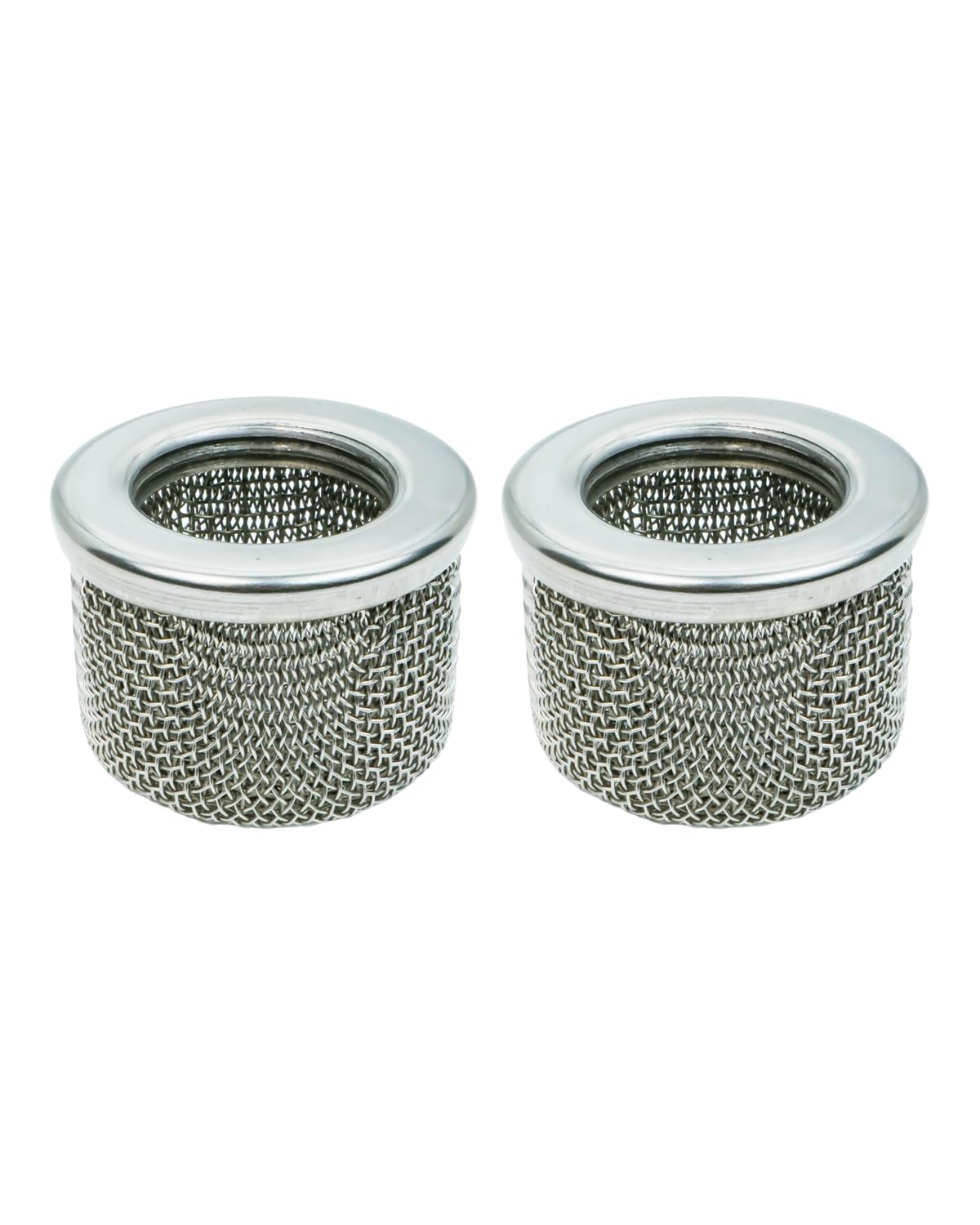 (2-Pack) 181072 1” NPT Thread Double-Layer Stainless Steel Pump Inlet Strainer Screen Filter Compatible with Graco 695, 795, 1095, 1595, 3900, 5900, 750, 1000, 1500 Airless Paint Sprayer