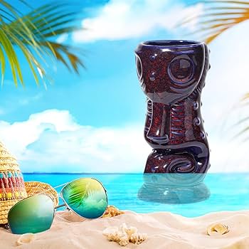 TIKI ビンテージセラミックカップ Amazon.co.jp: ティキマグ 360ml/13oz ティキセラミックマグ素敵