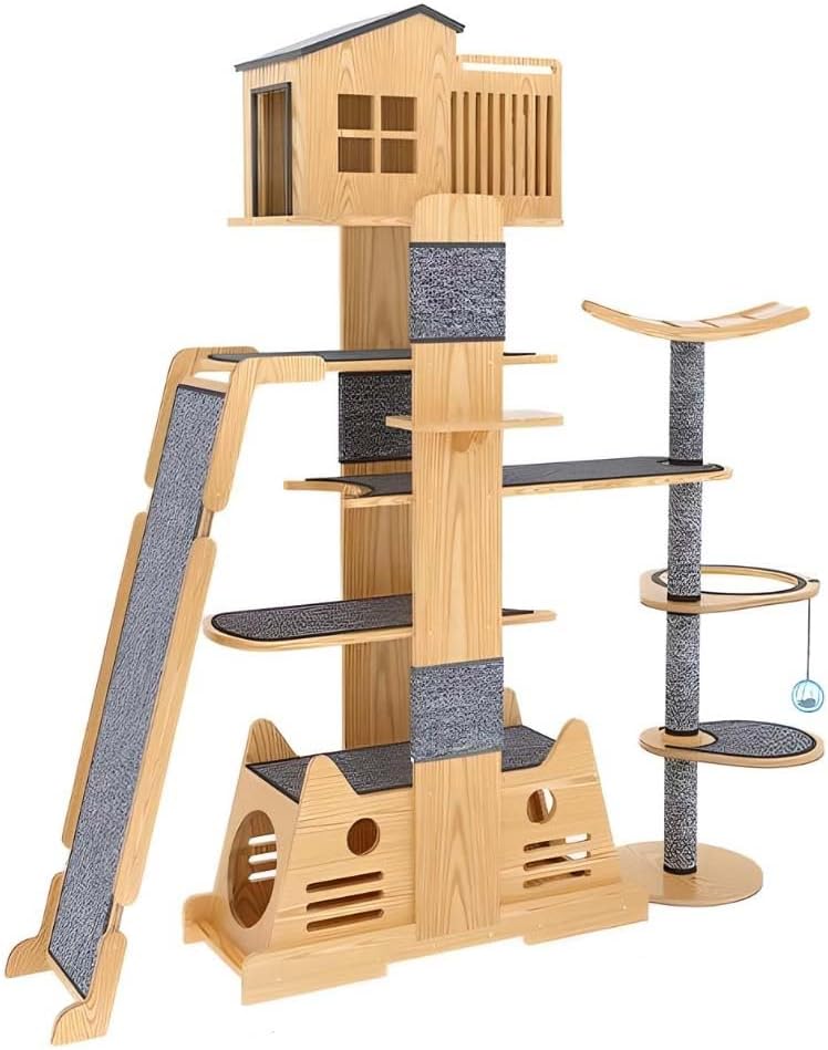 Cat Tree Tower House for Large Cats Style B
