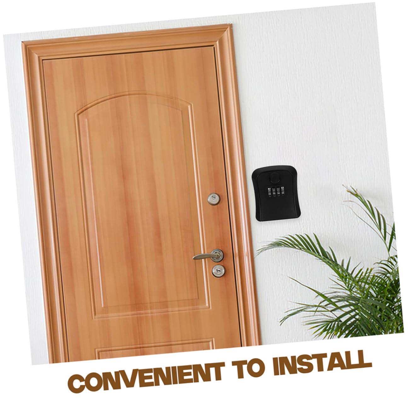 SHINEOFI 12pezzi Scatola Portachiavi Esterno Combinazione Muro Materiale Facile Resettare Adatta Per e Scuole