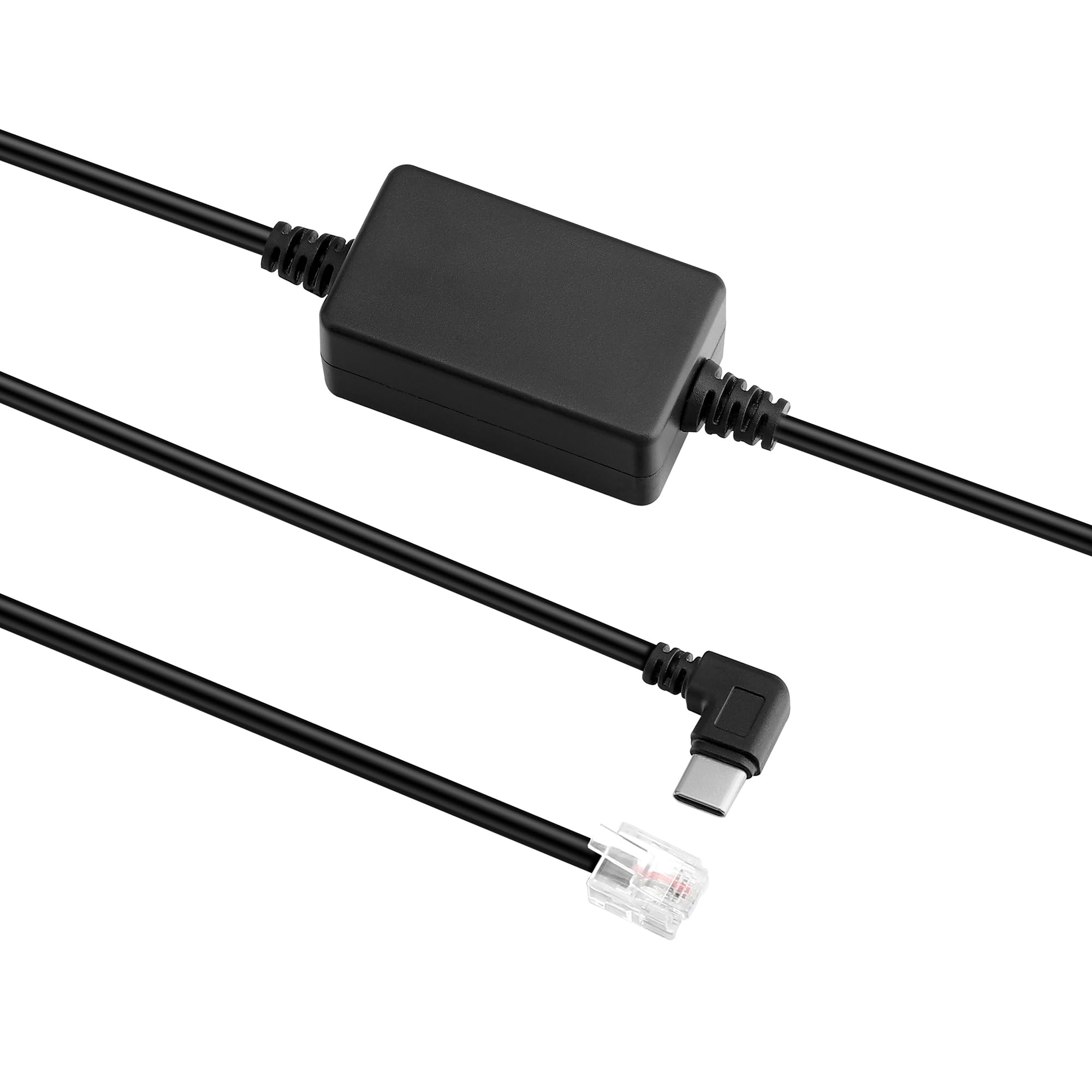 Radar Detector Cable,USB C To RJ11 Cable Charging Kit,with PD3.0