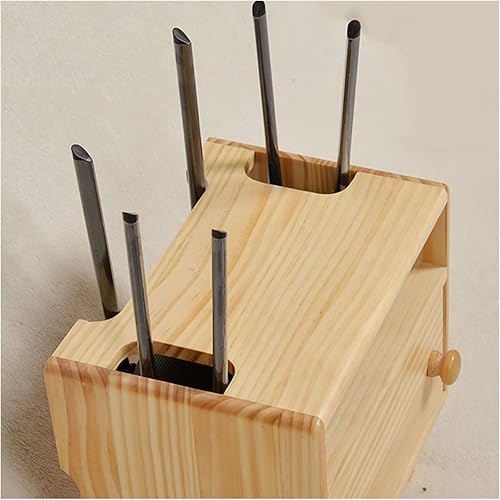 Miniatura 3 de SUZATA Caja de organización de cables de madera, caja de almacenamiento de enrutador de madera, cajas de organización de cables con caja de