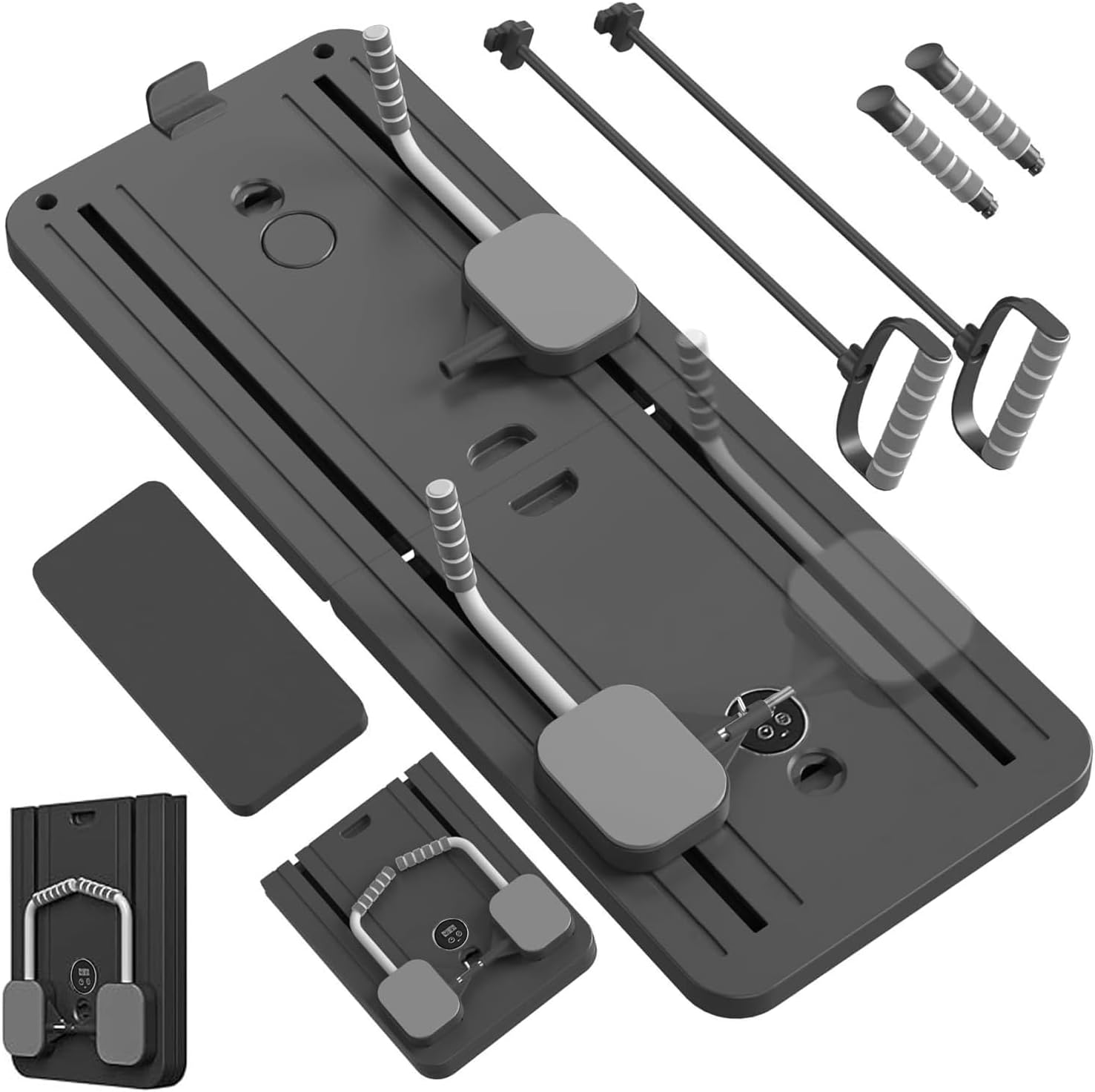 Pilates Board, بيلاتيس Pilates Reformer Set,5 in 1 Pilates Reformer Machine with Timer,Pilates Equipmen,Multi-Purpose Foldable Pilates Reformer Board,Pilates Sliding Board for Home Women Men 2026
