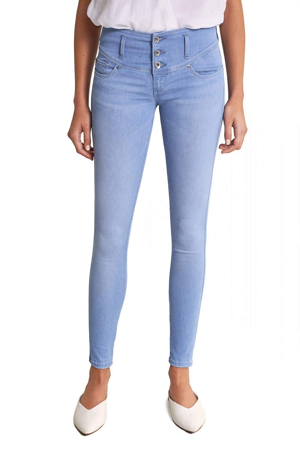 Salsa Jeans Mystery Push Up Skinny in Denim Chiaro