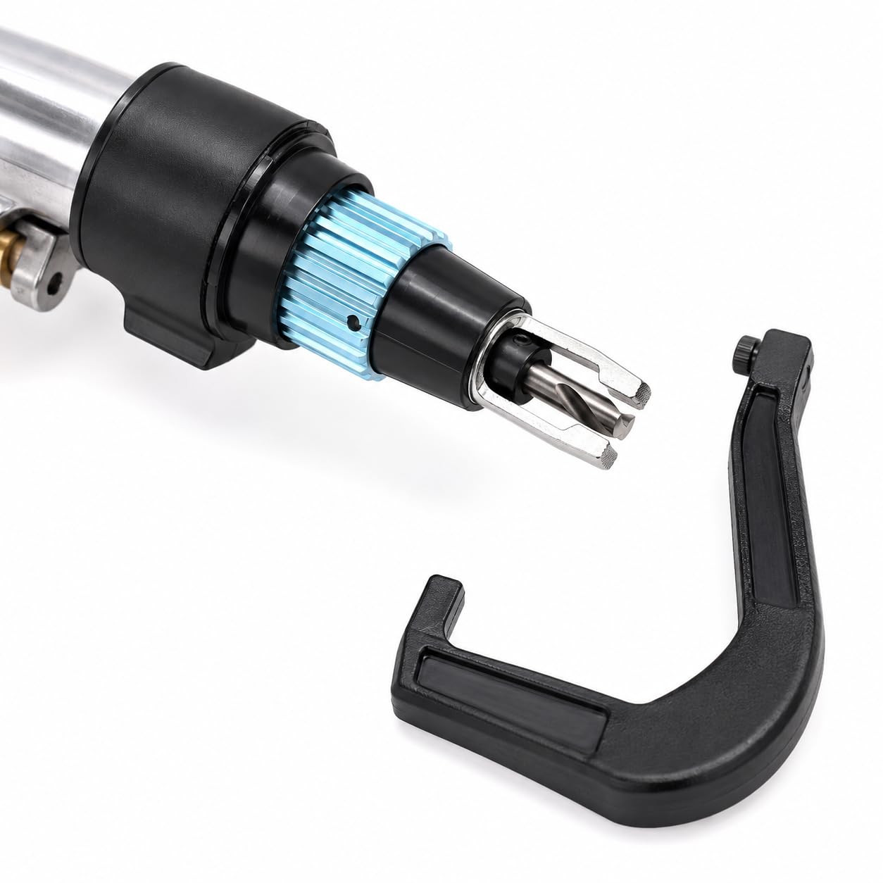 Taladro neumático de soldadura por puntos, brocas de 5/16 y 1/4 pulgadas, 1600 rpm | Control de velocidad, potencia y profundidad ajustables para reparación de carrocería, chapa y paneles de acero