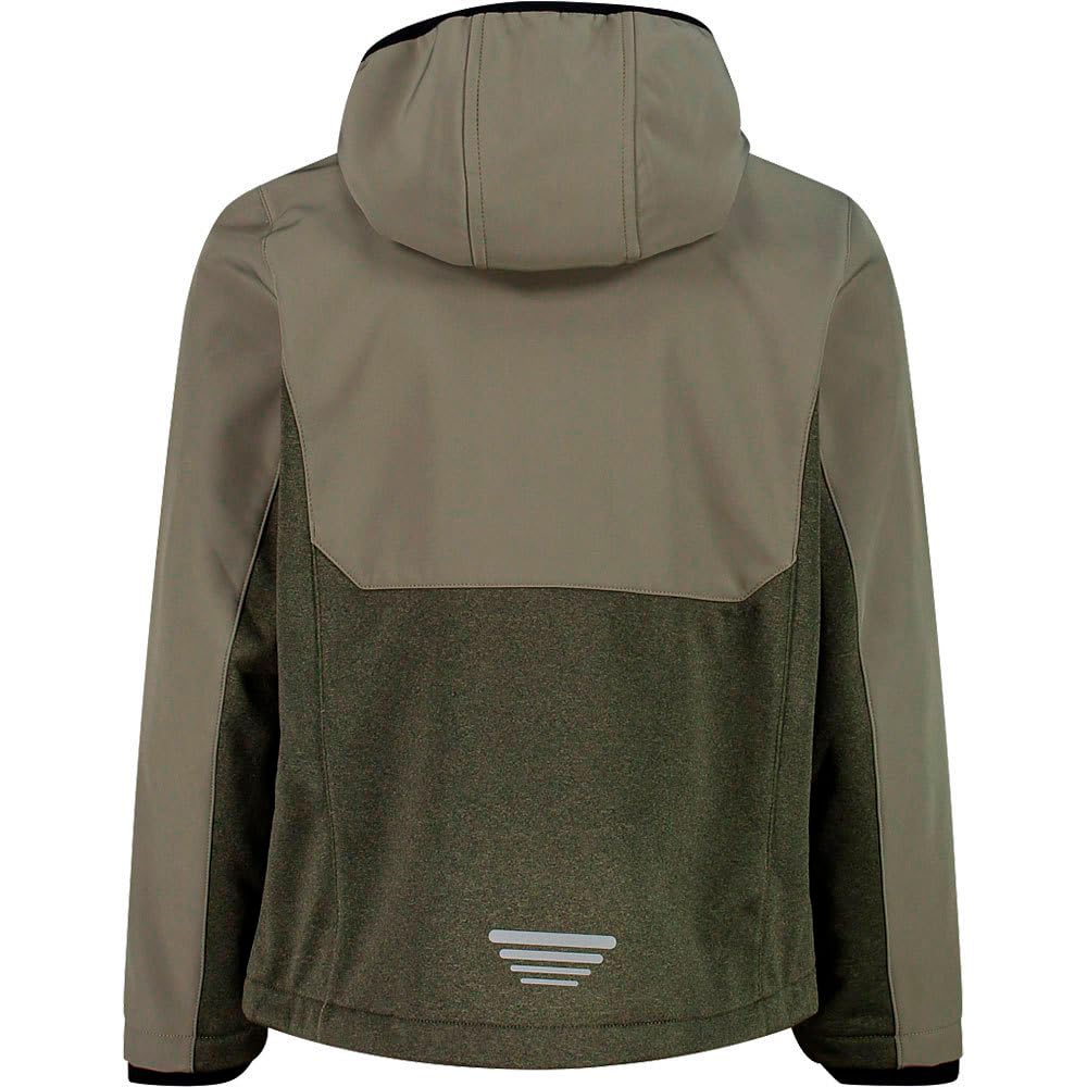 CMP Unisex Kinder Giacca Da Bambino in Softshell Con Cappuccio Fisso Jacke