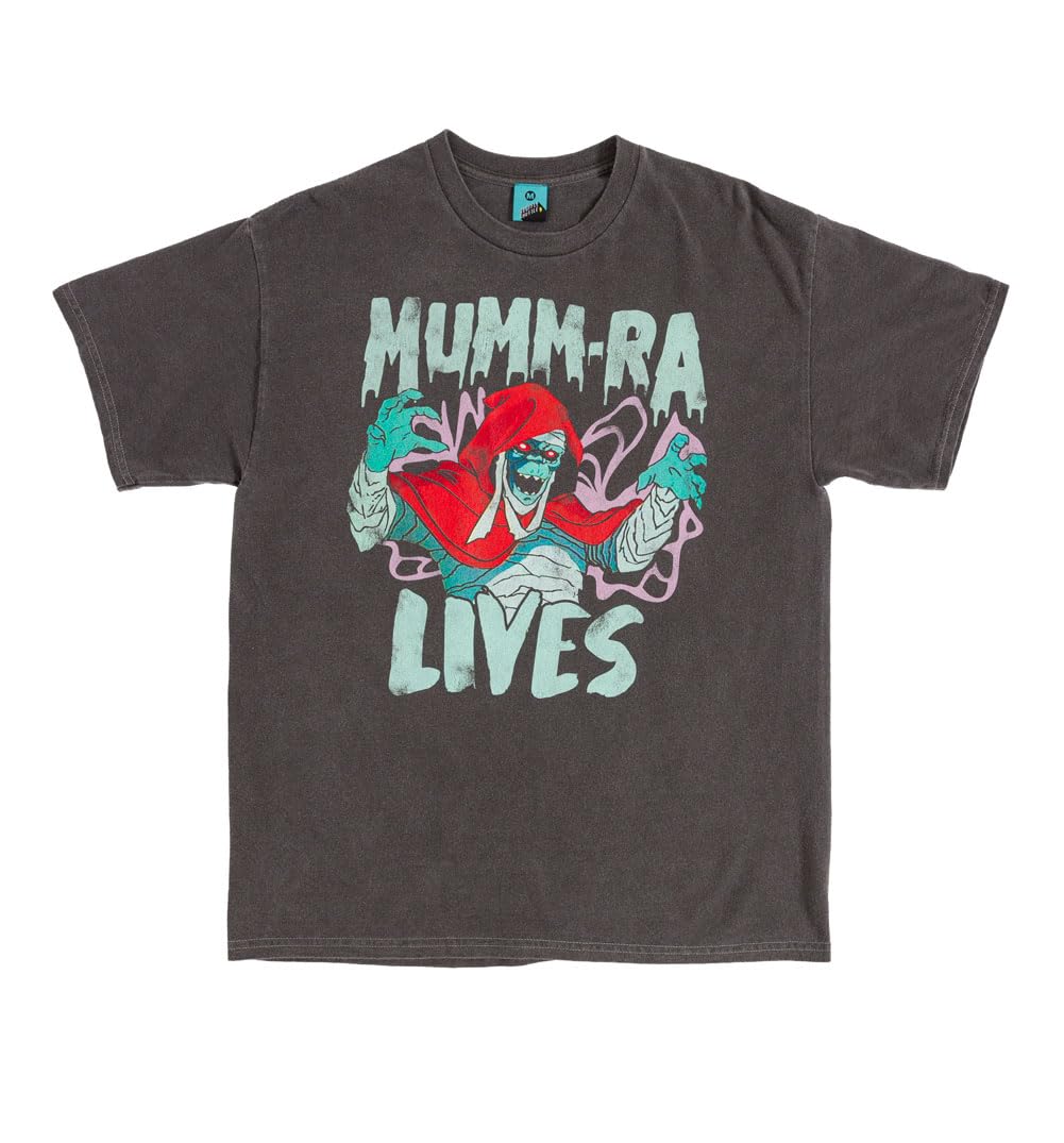 TruffleShuffle Thundercats Mumm Ra Lives Vintage Wash Charcoal T Shirt