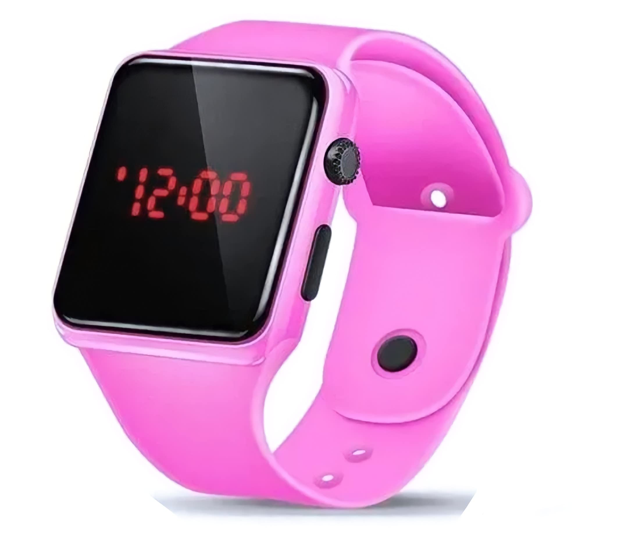 Zaha New Generation Digital Square Watch for Boys & Girls & Kids (Pink) (B0B9KBB7QV) Amazon Price History, Amazon Price Tracker