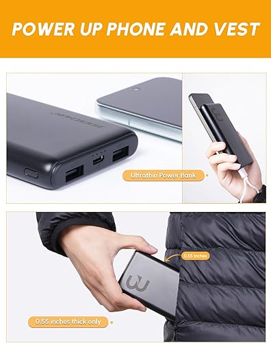 Miniatura 4 de Bodychum Heated Vest Women With Battery Pack Included Lightweight Rechargeable Electric Heating Vest