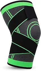 Joelheira Ortopédica Ajustável com Compressão Suporte para Dor no Joelho