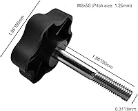 Vista 6 de M8 x 35mm Canopy Screws for Porch Swing, Replacement Adjustment Knobs to Attach Canopy Frame to Swing Frame(2PCS/CTN)