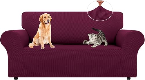 Miniatura 16 de LURKA Fundas Elásticas para Silla Sofá de 1 Pieza Cubiertas de Sofá para Protector de Muebles Sofá Cubiertas Completas con Parte Inferior Elástica