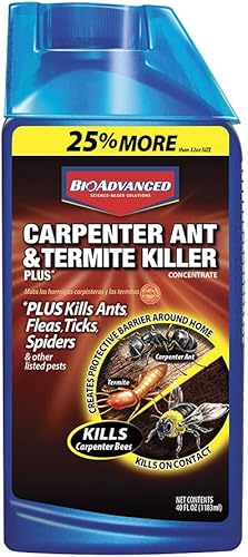 BioAdvanced Carpenter Ant, Termitas and Insects Killer Plus, Concentrado, 40 oz