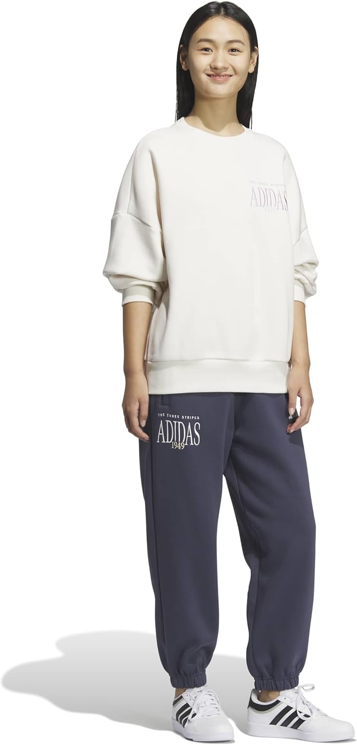 adidas スウェットVER 裏起毛 クルースウェット TA374レディース