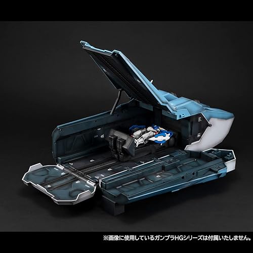 Vista 18 de Megahouse - Gundam SEED - Cubierta de catapulta de arcángel (para 1/144 HGUC), base de exhibición de diorama de la serie de modelos realistas