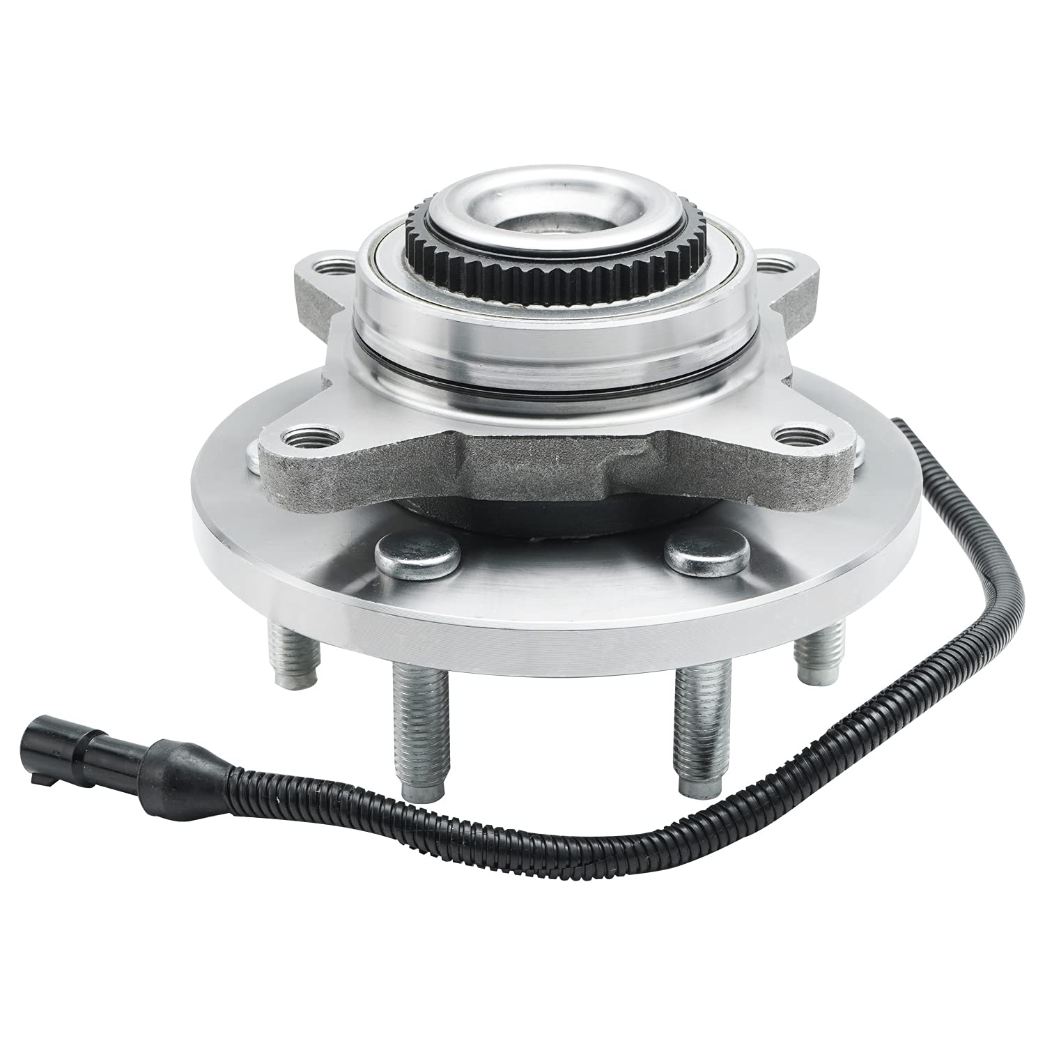 Detroit Axle - Front Wheel Bearing Hub for 4WD 2007-2010 Ford Expedition Lincoln Navigator 2008 2009 Replacement Wheel Bearing Hub Assembly