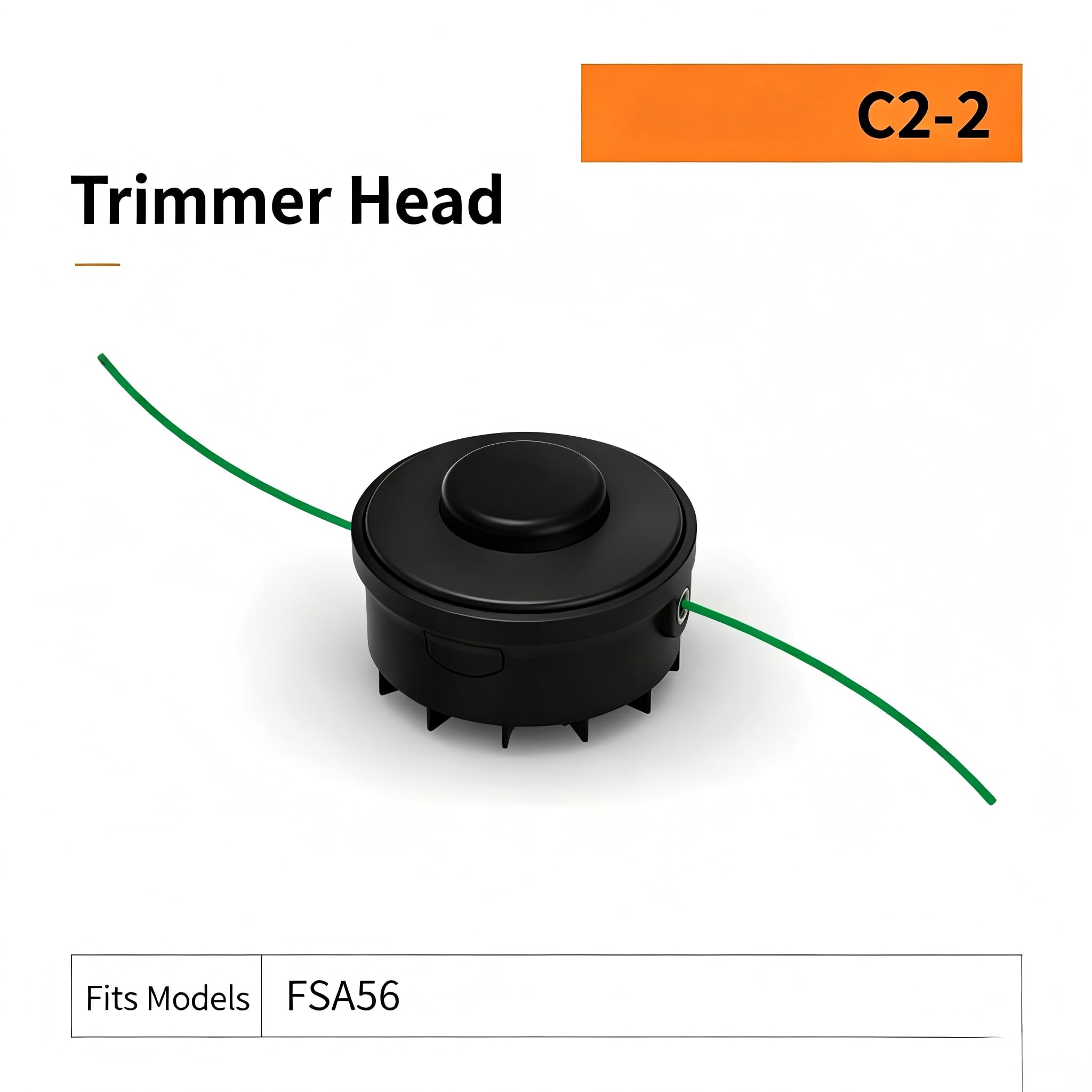 Apto para cabezal de cortacésped Stihl AutoCut | Cabezal cortacésped / desbrozadora / disco de corte (c2-2)