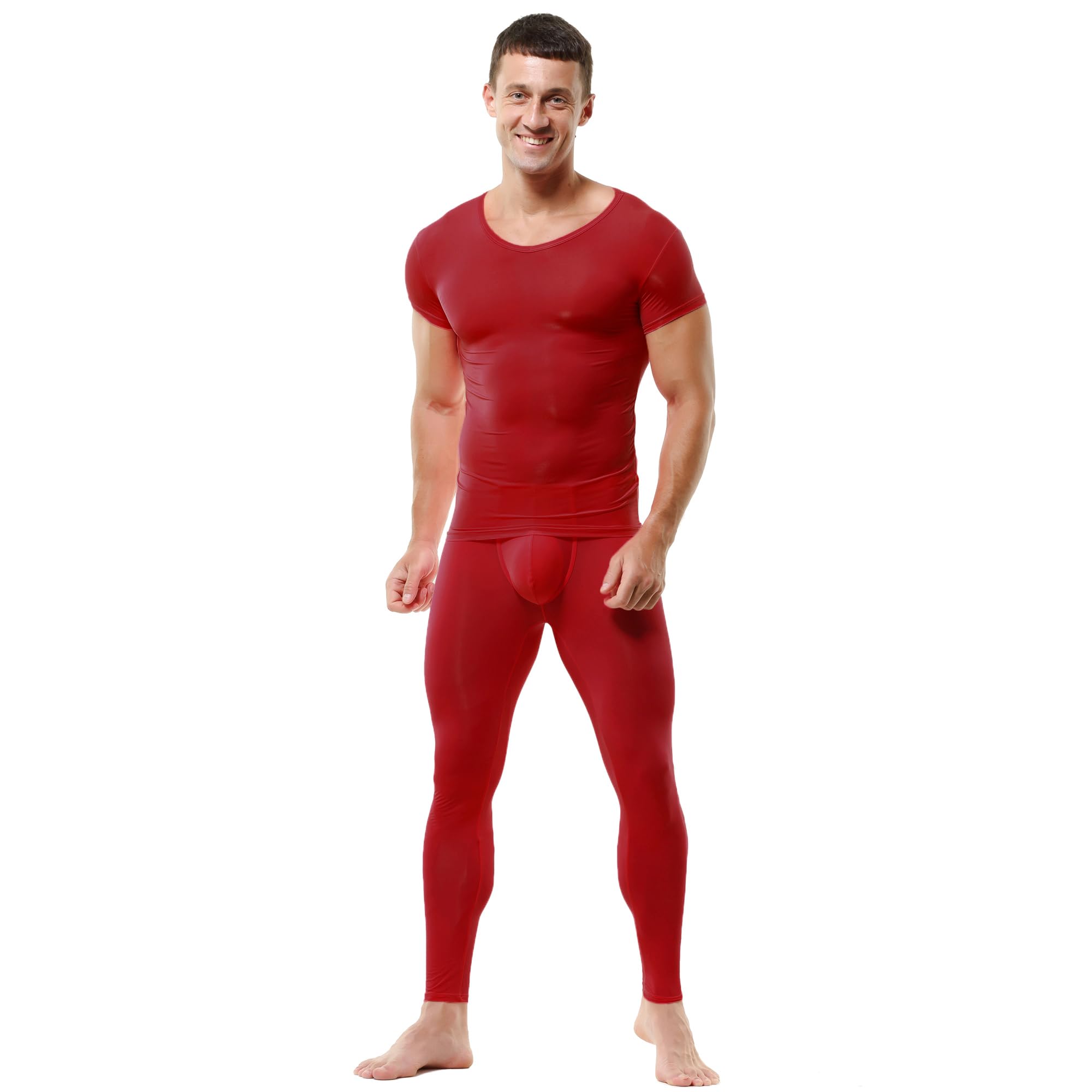QiaTi Herren Lange Unterhose Unterteile Long Johns Männer Unterwäsche für Männer