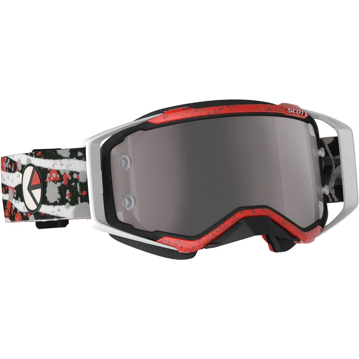 Scott Unisex-Adult Goggle (Red/Wht/Blk