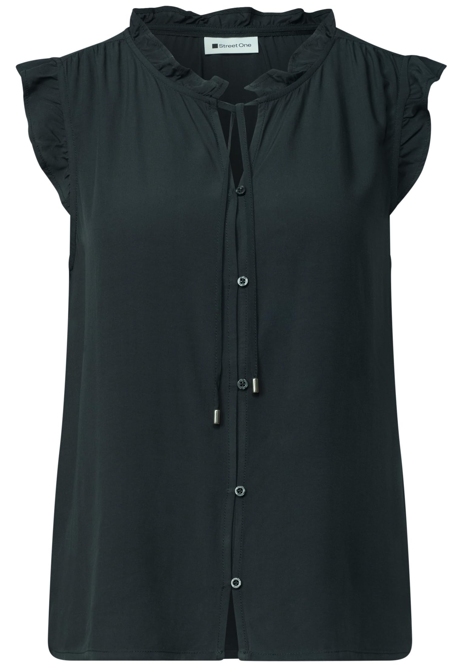 Street One 3413227 Blusa con Volant Donna (Pacco da 1)