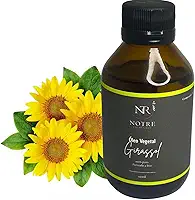 Óleo Vegetal de Girassol 100% Puro, Prensado a Frio, 100ml - Notre