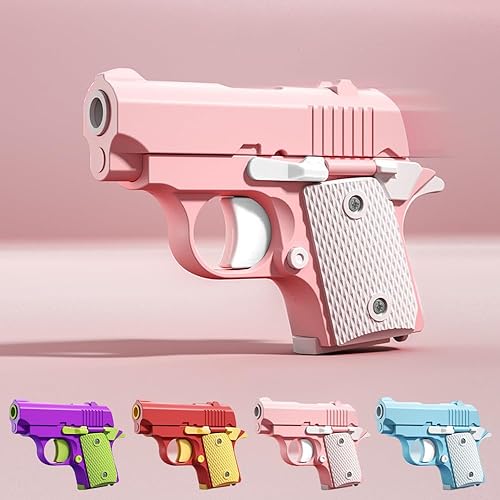 Juguetes para la ansiedad para adultos, 1911 impreso en 3D, juguete pequeño de Pístol Fidget Toys para adultos, juguete para aliviar el estrés,