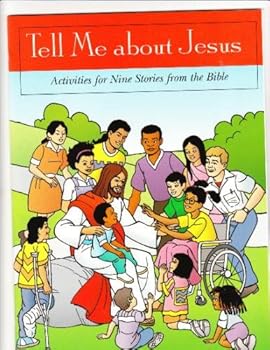 Paperback Tell Me About Jesus, activities for nine stories from the bible Book