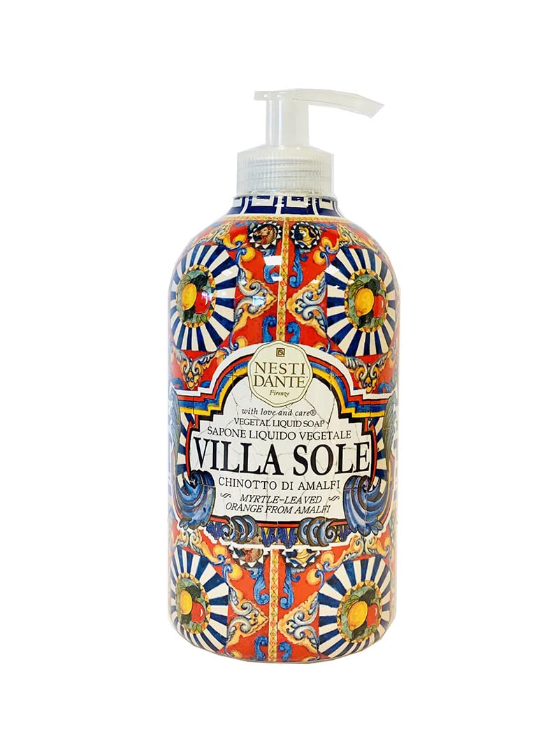 NESTI DANTE Villa Sole Chinotto di Amalfi Liquid Soap 500 ml, cream-coloured